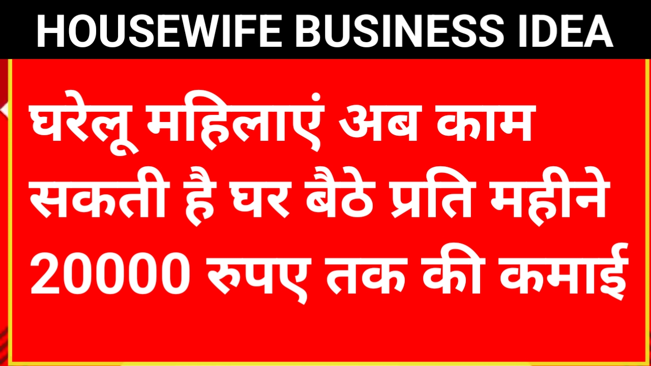 TOP HOUSEWIFE BUSINESS IDEA 2025